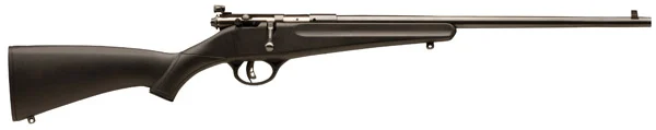 Savage Arms Rascal Youth Right Hand Matte Black 22 Long Rifle Bolt Action Rifle - 1 Round | 16.13" Barrel | Fixed Stock | Synthetic