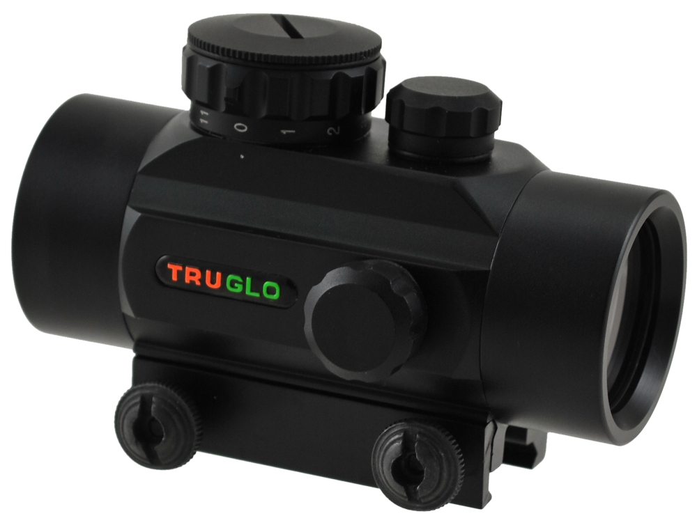 TruGlo Traditional 5 MOA Red Dot Sight - CR2032 Battery | Unlimited Eye Relief | Wide Field of View | 1x Fixed Magnification