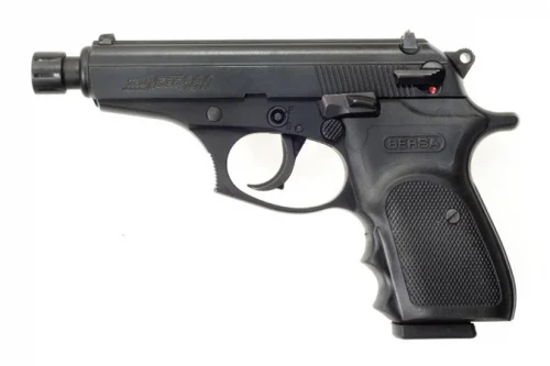 BERSA/TALON ARMAMENT LLC Thunder 22 Compact 22 LR Pistol, Threaded Barrel, 10+1 - 10+1 Rounds | 3.5" Barrel | Blue/Black
