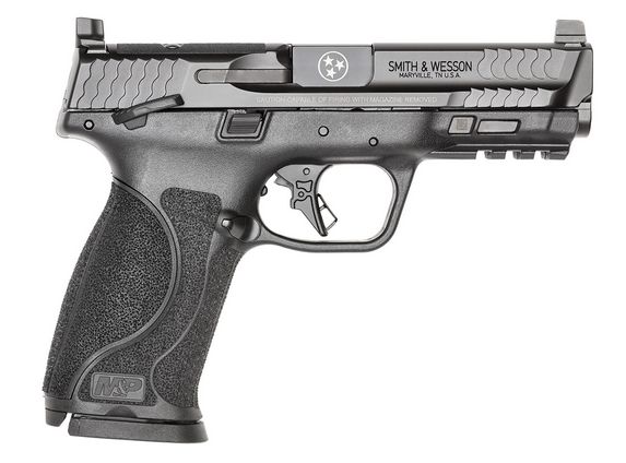 Smith & Wesson 14122 M&P M2.0 Limited Edition Tennessee Logo Engraved Barrel - 17+1 Rounds | 4" Barrel | Polymer Grips | Blue/Black