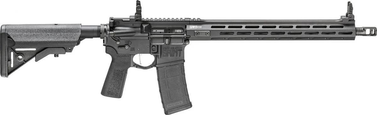 Springfield Armory Saint Victor B5 223 Remington/5.56 NATO AR15 Semi Auto Rifle - 30 Rounds | 16" Barrel | B5 SOPMOD Black Stock | Synthetic