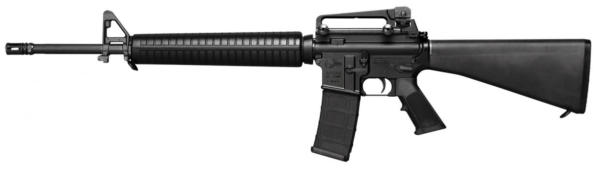 Colt AR15A4 223 Remington/5.56 NATO AR15 Semi Auto Rifle - 30 Rounds | 20" Barrel | Fixed Stock | Synthetic | Blue/Black