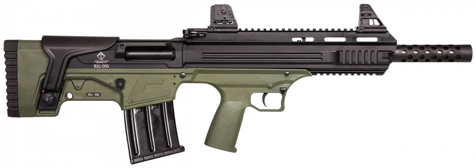 American Tactical Inc Bull-Dog 410 Bore Semi Auto Shotgun - 5+1 Rounds | 18.5" Barrel | 2.5" Chamber