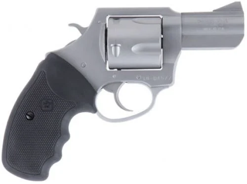 Charter Arms Bulldog 45 Long Colt Revolver - 5 Rounds | 2.5" Barrel | Rubber Grips | Stainless/Silver | 3-Dot Sights