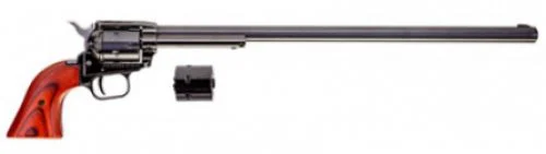 Heritage Manufacturing Rough Rider Blue 16" 22 Long Rifle / 22 Magnum / 22 WMR Revolver - 6 Rounds | 16" Barrel | Wood Grips | Blue/Black