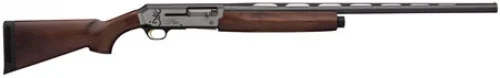Browning Silver Hunter Semi-Auto 12 GA 26 3 Turkish Walnut Stock B - 4+1 Rounds | 26" Barrel | 3" Chamber | Wood Stock | Blue/Black