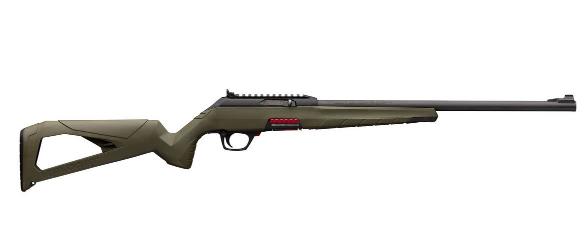 Winchester Wildcat .22 LR Semi Auto Rifle - 10+1 Rounds | 18" Barrel | Green Stock | Synthetic | Blue/Black