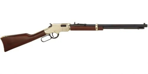Henry Repeating Arms Golden Boy 22 Long Rifle Lever Action Rifle - 16 Rounds | 20" Barrel | Wood Stock | Blue/Black