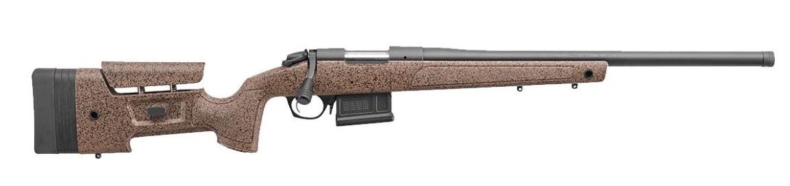 Bergara Rifles B-14 HMR 22-250 Rem, 24" Black Barrel, Speckled Brown, 5, Rounds, Left Handed - 5+1 Rounds | 24" Barrel