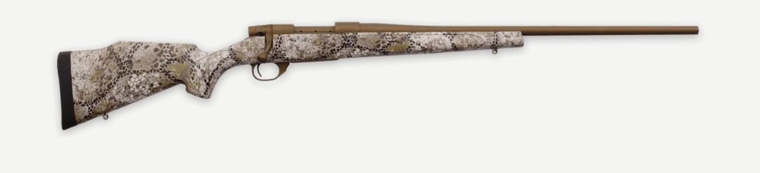 WBY VANGUARD 308 Win 22" Threaded Barrel Badlands - 5+1 Rounds | 22" Barrel | Camo Stock | Synthetic | Bronze