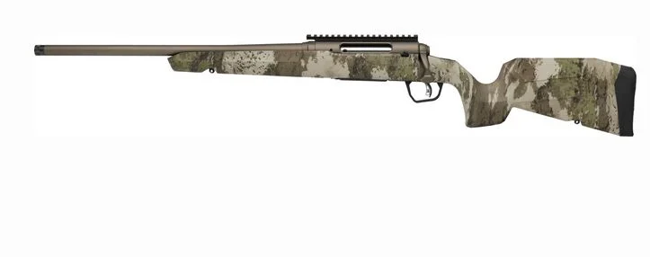 Savage AXIS 2 PRO Left Hand Bolt Action Rifle, 7mm-08 Rem, 20" Bbl - 4+1 Rounds | 20" Barrel | Camo Stock | Bronze