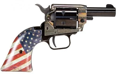 Heritage Manufacturing Barkeep American Flag 2" 22 Long Rifle Revolver - 6 Rounds | 2" Barrel | Polymer Grips | Blue/Black
