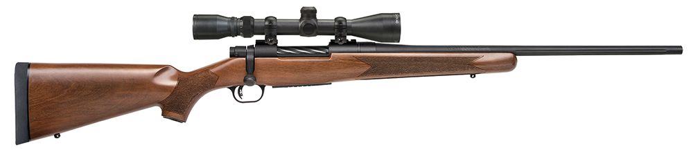 Mossberg & Sons Patriot Hunting .270 Win Bolt Action Rifle - 5+1 Rounds | 22" Barrel | Walnut Stock | Wood