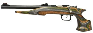 Crickett Chipmunk Hunter 22 Long Rifle Pistol - 1 Round | 10.5" Barrel | Polymer Grips | Blue/Black