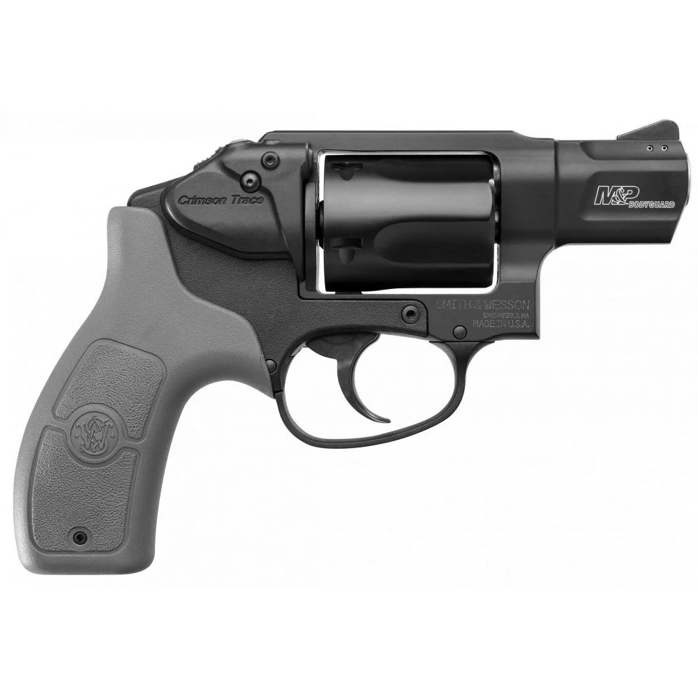 Smith & Wesson M&P Bodyguard .38 Special Revolver - 5 Rounds | 1.9" Barrel | Laser Grips | Blue/Black