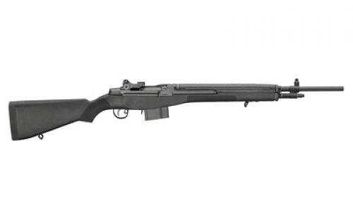 Springfield Armory M1A Loaded *NY Compliant* 10+1 Fixed Synthetic Stock Black - 10+1 Rounds | 22" Barrel | Black Composite Stock | Synthetic | Blue/Black