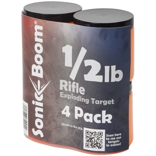 SONIC BOOM 1/2LB EXPLODING TARGET 4 PACK