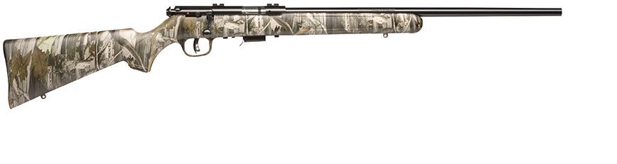 Savage Arms 93R17 17 HMR Bolt Action Rifle - 5+1 Rounds | Camo/Fixed Stock | Synthetic
