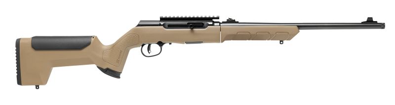 Savage A22 Takedown .22LR Semi Auto Rifle - 10+1 Rounds | 18.5" Barrel | FDE Synthetic Stock