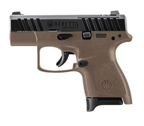 Beretta APX A1 Carry 9mm Flat Dark Earth 8+1 (1) Magazine - 8 Rounds | FDE/Tan