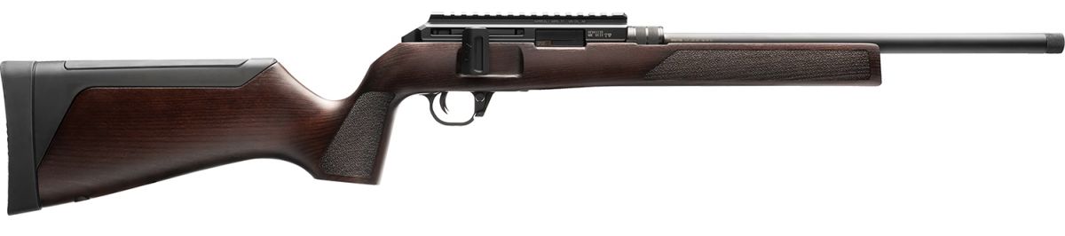 Hammerli Force B1 .22 LR - Walnut - 10+1 Rounds | 16.1" Barrel | Brown Stock | Wood