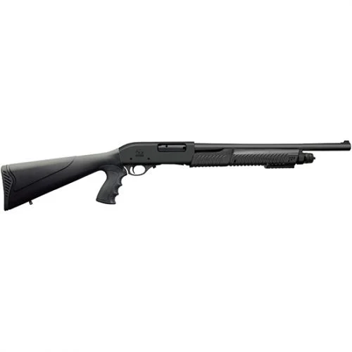 CDLY 301 PUMP 12GA 18.5 TACTICAL Black - 5+1 Rounds | 18.5" Barrel | 3" Chamber | Black Stock | Blue/Black
