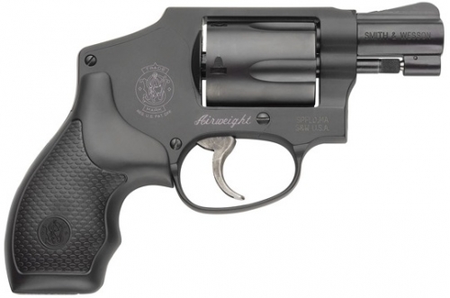 Smith & Wesson Model 442 38 Special Revolver - 5 Rounds | 1.875" Barrel | Polymer Grips | Blue/Black | 3-Dot Sights