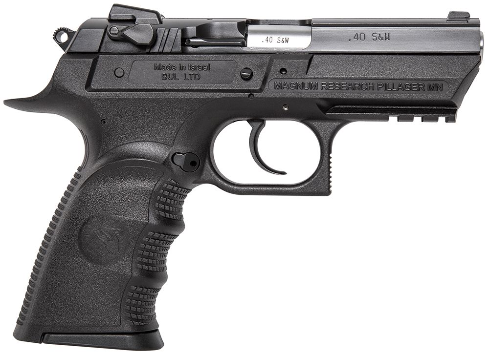 Magnum Research BE3 .40 S&W 3.8 POLY 13RD - 13 Rounds | 3.8" Barrel | Polymer Grips | 3-Dot Sights