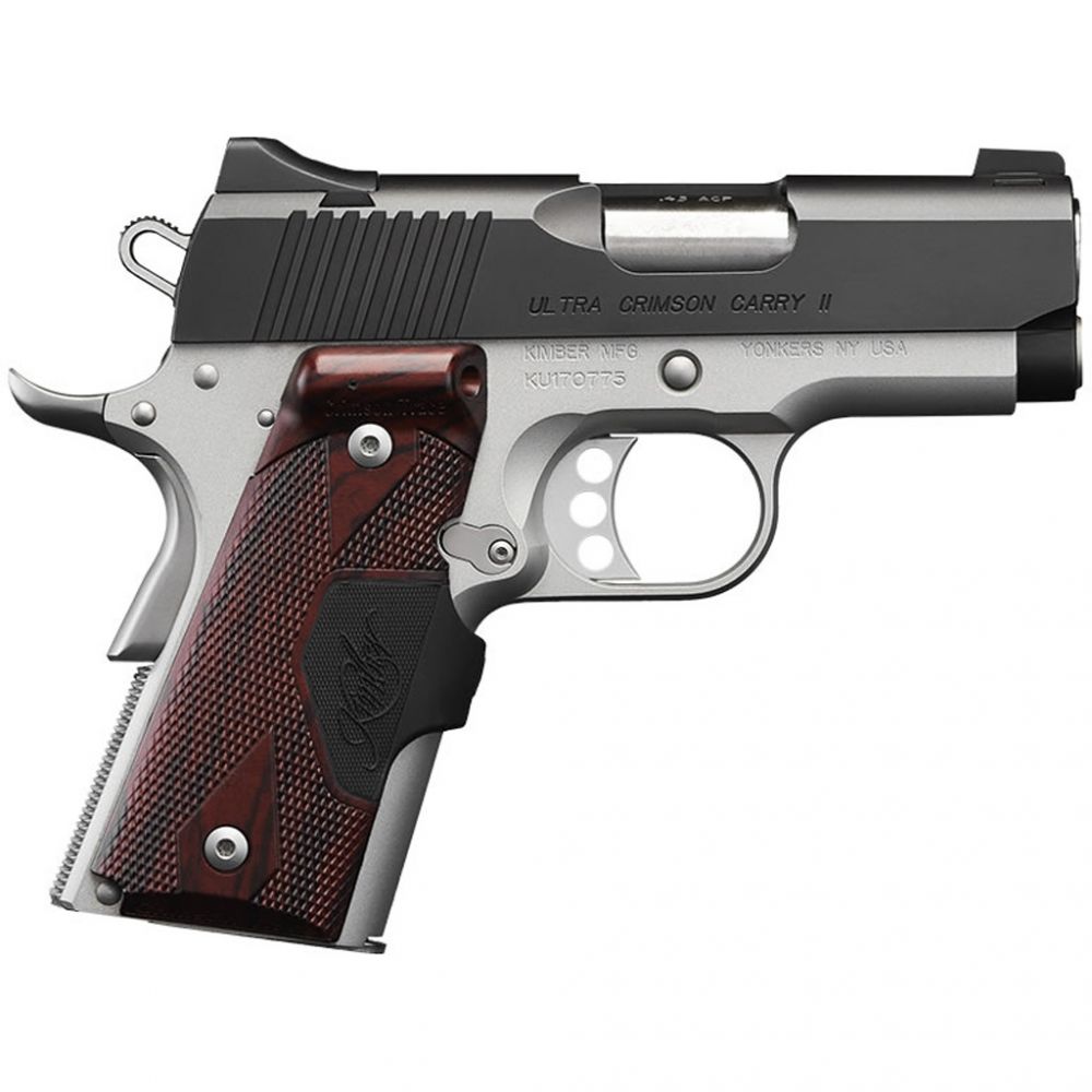 Kimber Ultra Carry II Pistol .45 ACP Two Tone Laser Grip- 7 Rounds | 3" Barrel
