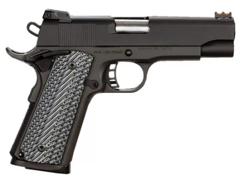 Rock Island Armory Rock Ultra MS 45 ACP Semi Auto Pistol - 8 Rounds | 4.25" Barrel | Composite Grips | Blue/Black | Night Sights