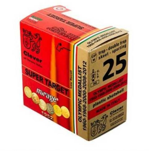 Clever Super TargetT1 Featherlite 12 GA 2-3/4"7/8oz #7.5 25rd box