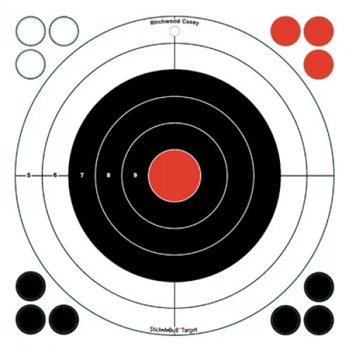 Birchwood Casey Stick-A-Bull Self-Adhesive Bull's-Eye
