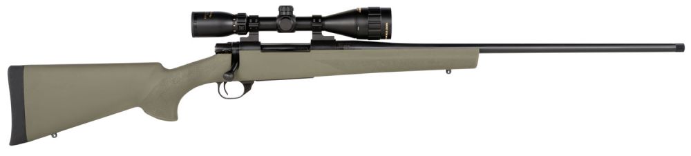 Howa-Legacy Hogue Gamepro 2 7mm Remington Magnum Bolt Action Rifle - 3+1 Rounds | 24" Barrel | Green Stock | Synthetic | Blue/Black