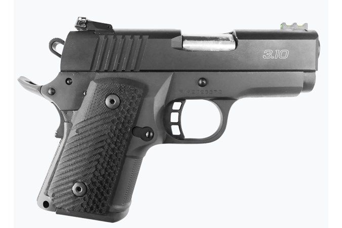 Rock Island Armory Baby Rock 45 ACP Pistol - 10+1 Rounds | 3.1" Barrel | Composite Grips | Blue/Black