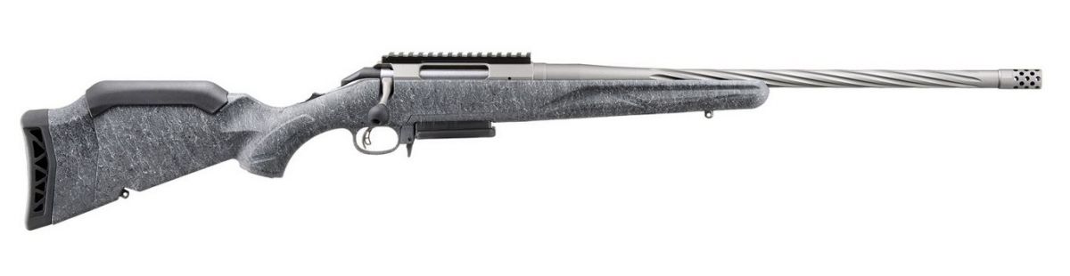 Ruger American Generation II .243 Winchester 20" 3+1 - 3+1 Rounds | 20" Barrel | Synthetic | Gray
