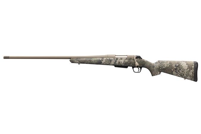Winchester XPR Strata MB 308 Winchester Bolt Action Rifle LH - 3+1 Rounds | 22" Barrel | TrueTimber® Strata Stock | FDE/Tan