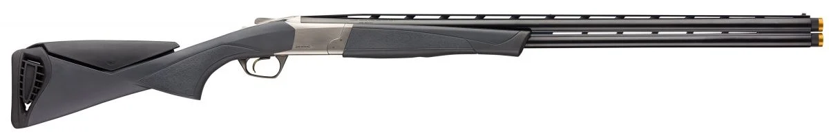 Browning Cynergy CX 12 Gauge, 3" Chamber, 30" Barrel, Charcoal Gray, 2 Rounds - 2 Rounds | 30" Barrel | 3" Chamber | Stainless/Silver