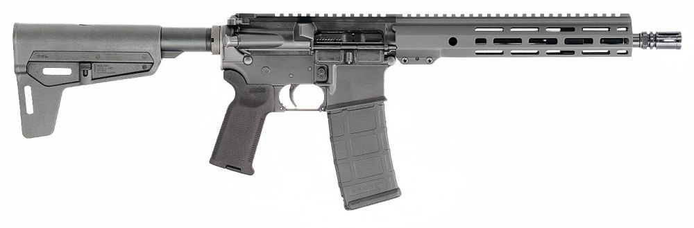 Anderson Manufacturing AM15 Frontline 5.56NATO, 11.5" Threaded Barrel, Black, 30 Rounds - 30+1 Rounds | 11.5" Barrel | Blue/Black