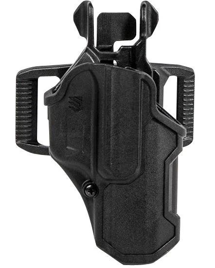 Blackhawk T-Series L2C Light Bearing Black Polymer OWB For Glock 17,19,22,23,31,32,45,47 w TLR 7/8 Left Hand