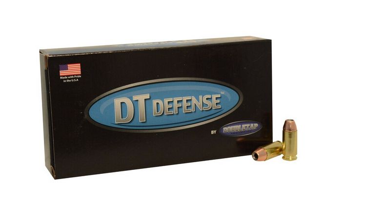 DoubleTap Ammunition Defense 40 S&W 180 gr Jacketed Hollow Point (JHP) 20 Bx/ 50 Cs - Brass Casing