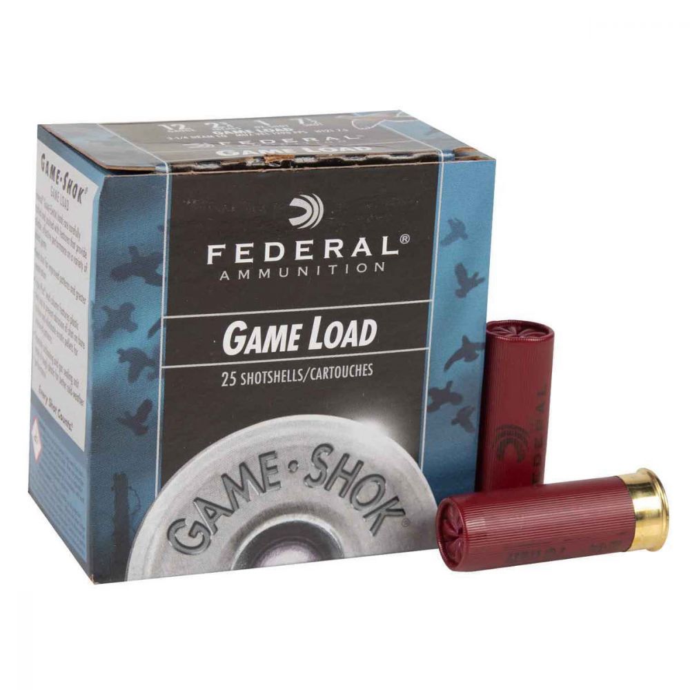 Federal Game-Shok Upland Game - Game Load - 12ga 2-3/4" 1oz. #7.5-Shot 25/Box