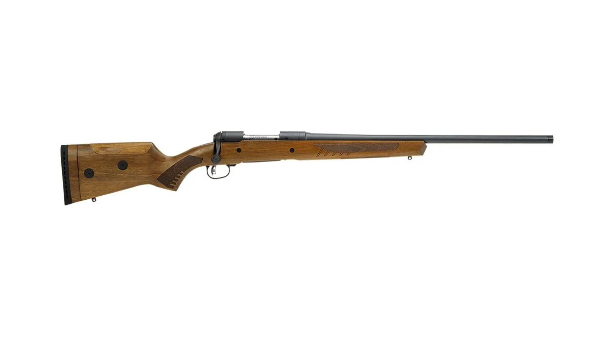 Savage Arms 110 Classic 243 Winchester Bolt Action Rifle - 4+1 Rounds | 22" Barrel | Walnut Stock | Wood | Blue/Black