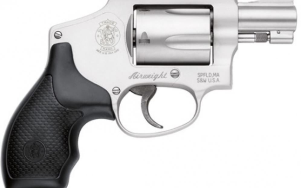 Smith & Wesson Model 642 AirweightMatte Stainless 38 Special Revolver - 5 Rounds | 1.87" Barrel | Polymer Grips | Stainless/Silver