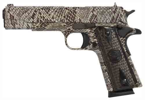 Iver Johnson 1911A1 Copperhead 8+1 .45 ACP 5" - 8+1 Rounds | 5" Barrel | Polymer Grips | Blue/Black | 2-Dot Sights