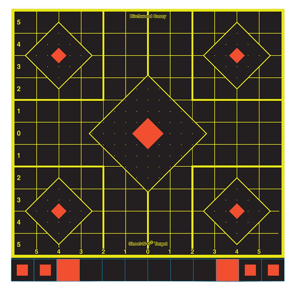Birchwood Casey 34214 Shoot-N-C Sight-In Target 12 Targets