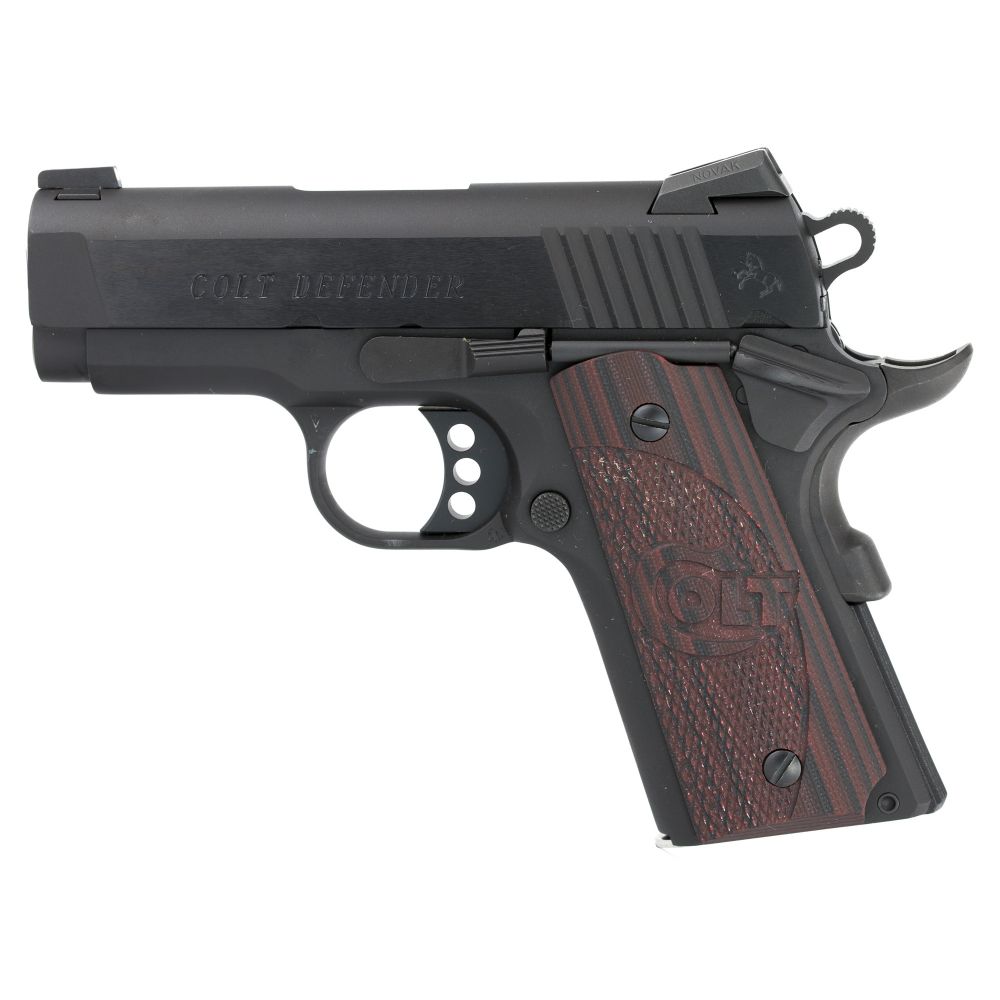 Colt 1911 Defender Compact 45 ACP Semi Auto Pistol - 7+1 Rounds | 3" Barrel