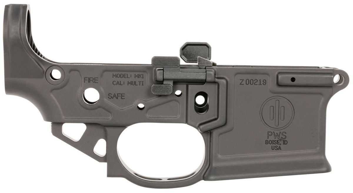 Primary Weapons MK1 Mod 2-M Black Anodized Stripped Lower For AR-15