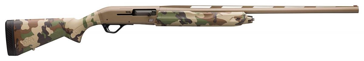 Winchester SX4 Hybrid Hunter 12 Gauge, 3.5" Chamber, 26" Barrel, Woodland Camo, 4 Rounds - 4+1 Rounds | 26" Barrel | 3.5" Chamber