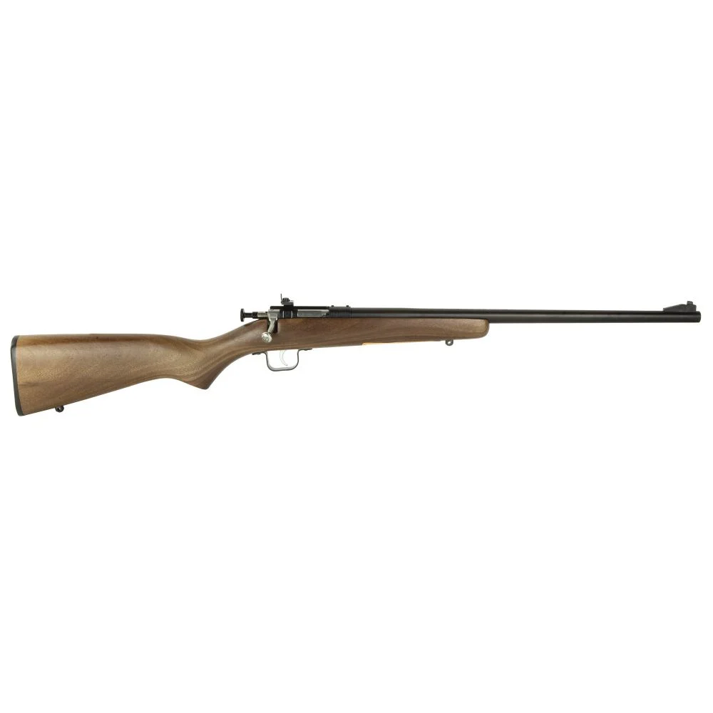 Crickett Walnut/Blued Youth 22 Long Rifle Bolt Action Rifle - 1 Round | 16.125" Barrel