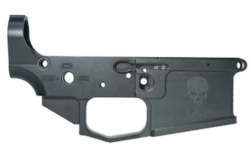Grey Ghost Precision AR-15 Receiver Billet Stripped Lower Receiver Matte Finish Black